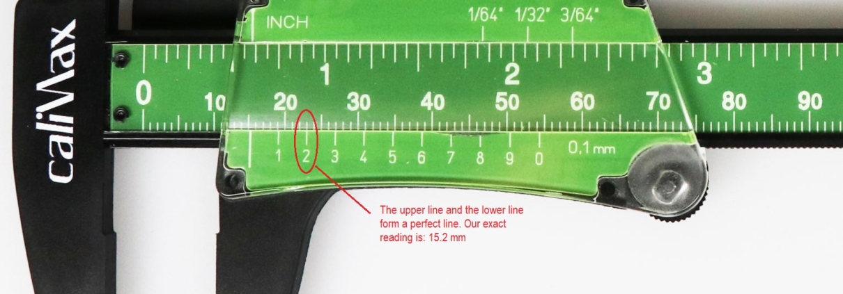 nonius scale